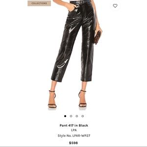 REVOLVE LPA Patent Leather Pant